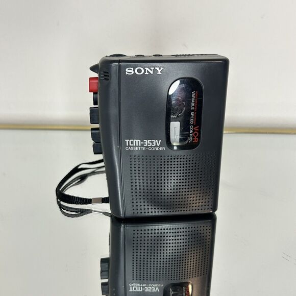 Sony TCM-353V Cassette Player With Recorder VOR Not Tested. - Picture 1 of 10